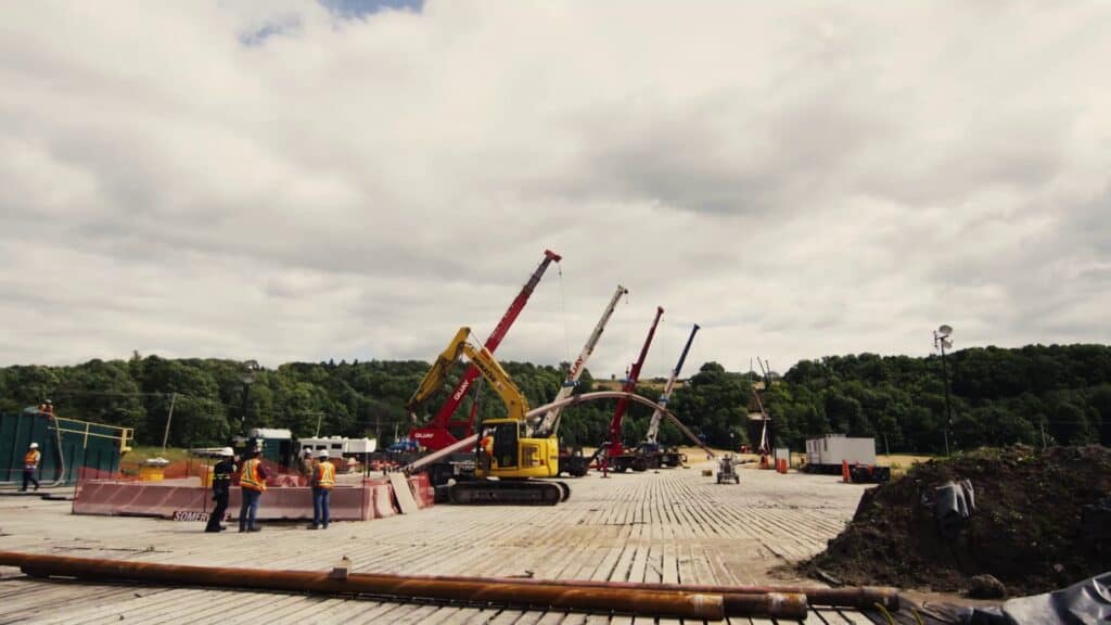 timber mats mining Hero loading