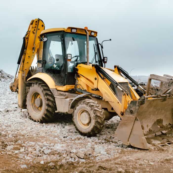 Blizzard Mats industrial backhoe excavator